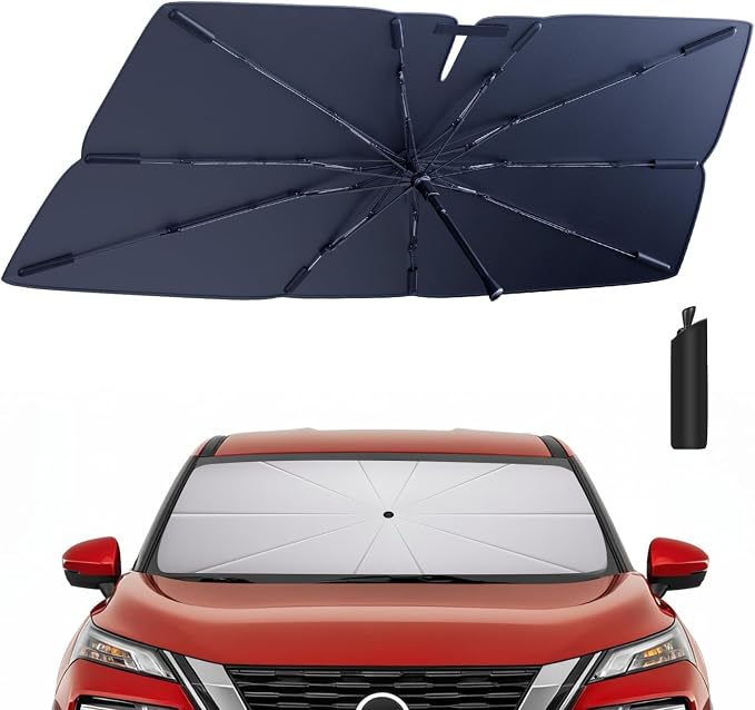 Windshield Sun Shade Umbrella: Custom Fit by HIMUMOY