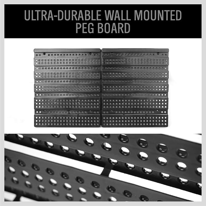 30-Bin Wall-Mounted Storage Rack System - Image 6