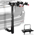 3 Bike Rack Bicycle Carrier Racks Hitch Mount Double Foldable Rack by IKURAMR