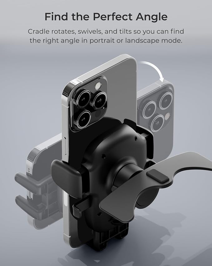 iOttie Easy One Touch Advanced CD Slot Car Phone Mount - Image 5