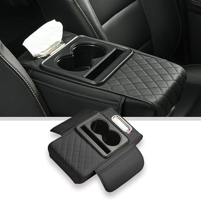 Car arm Rest Cover Pad, 5-in-1 Center Console Cover by Unknown