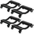 I'EZONK Industrial Stainless Steel Car Dolly Set of 4-6, 084kg Capacity | Pro by CHUANGQI-BRAND