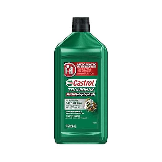 Castrol Transmax High Mileage Automatic Transmission Fluid, 1 Quart by Castrol
