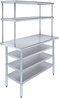 Amgood 24" x 48 Stainless Steel Work Table by AmGood