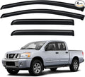 Window Visors Rain Guards Shield by YQAUTEC