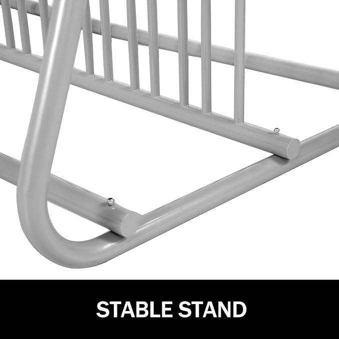BestEquip 10 Holders Floor Bike Rack, 10-Bike Capacity Dual-Side Storage Stand - Image 5