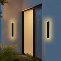 2 Pack LED Outdoor Long Wall Lights, 24 inch Outdoor Linear Light by QueeuQLighting
