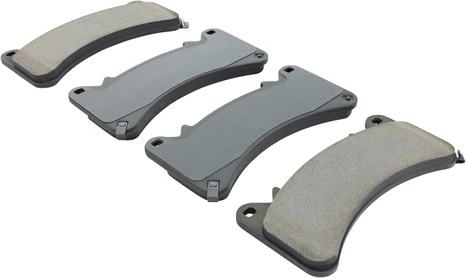 Premium Semi-Metallic Front Brake Pads Compatible - Image 2