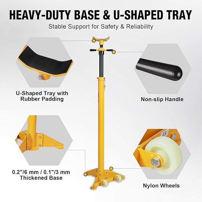 YELLOW JACKET 3/4 Ton Underhoist Support Stand - Image 3