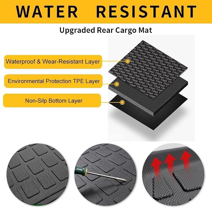 Original Cargo Liner Fit for Honda HRV HR-V AWD 2016-2022: All Weather - Image 2