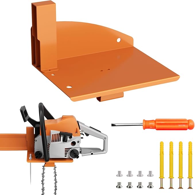 Chainsaw Holder, Chainsaw Wall Mount by FlexiRods