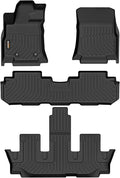 Binmotor-Floor Mats for Subaru Ascent 2019-2025 7/8 Passenger, All Weather Car by VisittheBinmotor