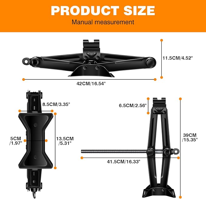 Scissor Jack Car Jack Car Scissor Jack - Image 2