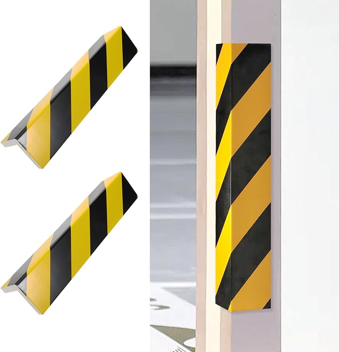 2 Packs 40 * 12.5 * 2cm Garage Wall Protector Foam Wall Corner Guard - Image 3