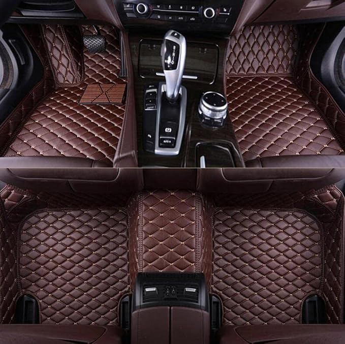 Custom All-Weather Protection Luxury Leather Floor Mats - Image 8