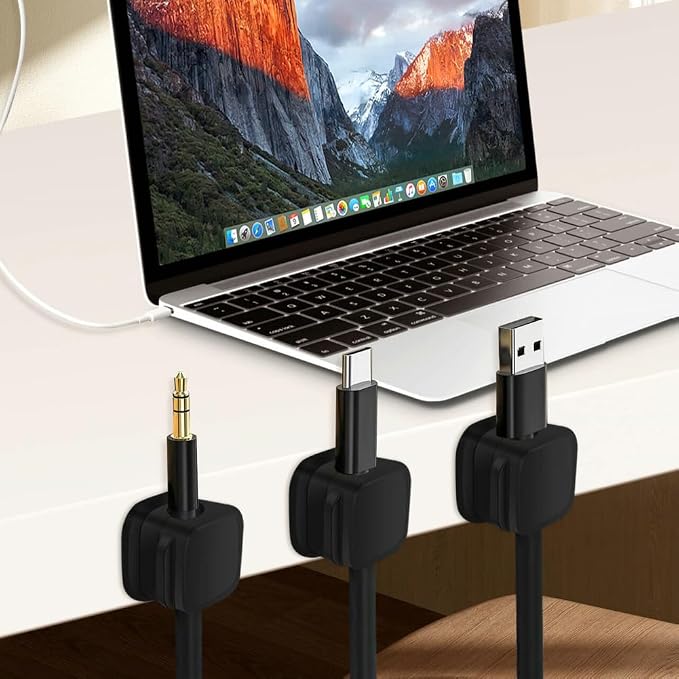 18 Pack Cord Organizer Holder, Magnetic Cable Clips Management, Easy Strong - Image 3