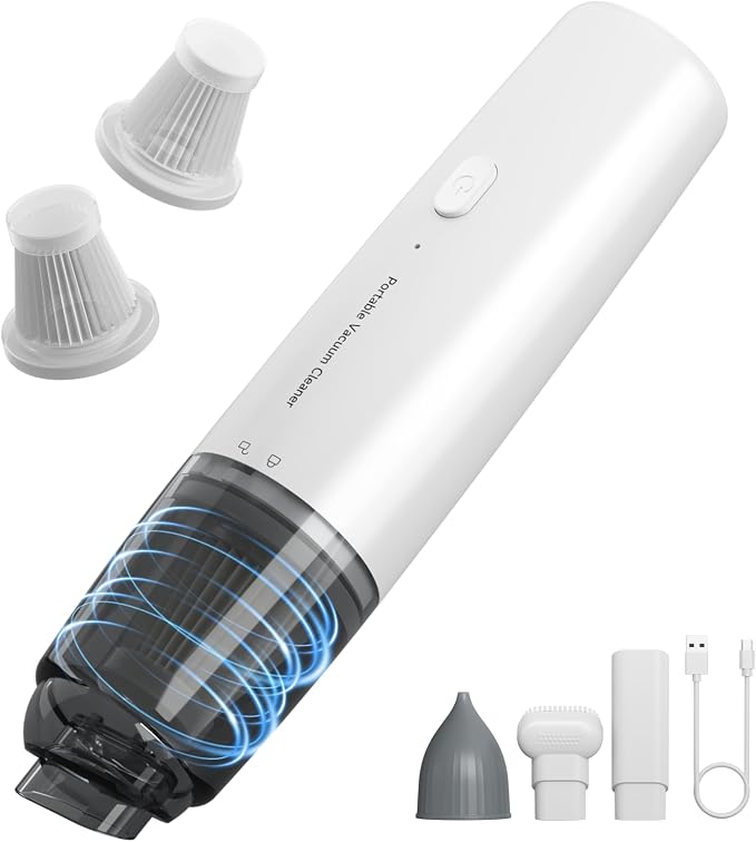 Handheld Vacuum Cordless, Car Vacuum Cleaner Portable by A9life