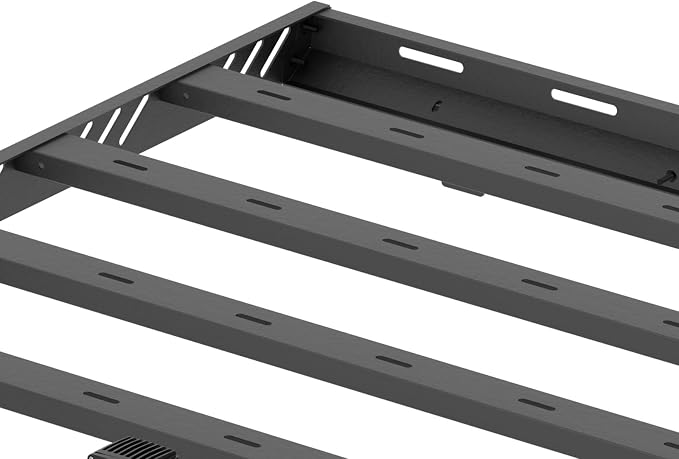 Roof Rack Cargo Basket with 4PCS LED Light Bar Compatible - Image 9