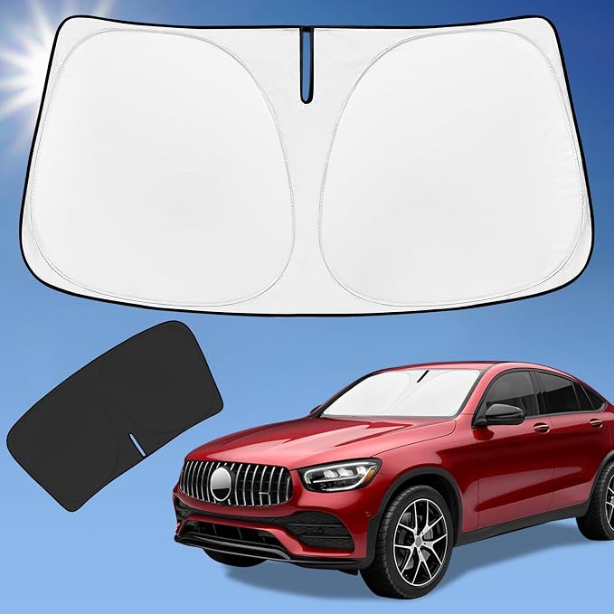 Sun Shade Sunshade for 2016-2025 Mercedes-Benz GLC300 GLK SUV Windshield Cover by ZOIBVCARSUNSHADE