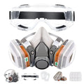 Respirator Reusable Half Face Cover Gas Mask by RBLCXG