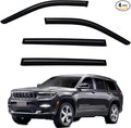 Window Visors Rain Guards fits 2021-2025 Grand Cherokee L, Out-Channel Window by Unknown