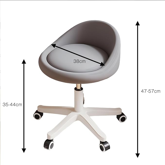 Rolling Stool Rolling Hydraulic Salon Stool - Image 2