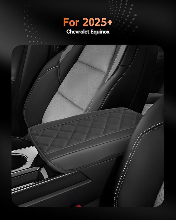 CDEFG for Chevrolet Equinox 2025 2026 Center Console Cover Armrest Box Cover - Image 2