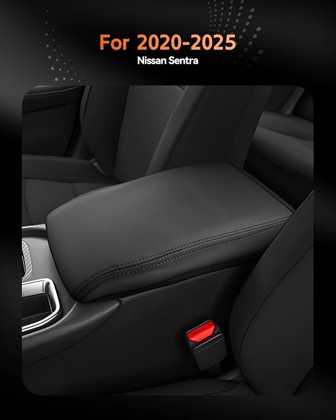 CDEFG for Nissan Sentra 2020-2025 Center Console Cover Armrest Box Cover for - Image 2