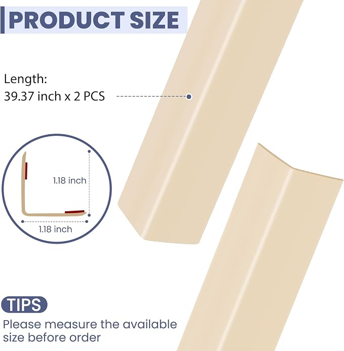 2PCS Wall Corner Protectors Guards - Image 5