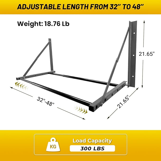 ROBLOCK Adjustable Tire Rack Wall Mount - Image 2