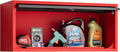 Metal Storage Cabinet Black&Red Wall Cabinets by Fesbos