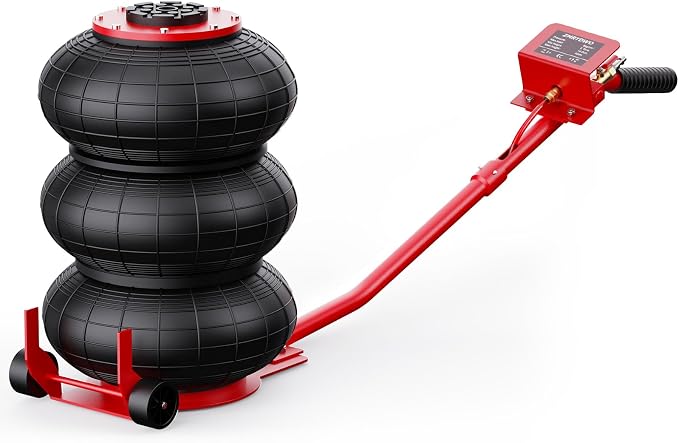 Air Jack, 3 Ton/6600 lbs Car Jack, 3-5 s Fast Lifting Pneumatic Jacks by Unknown