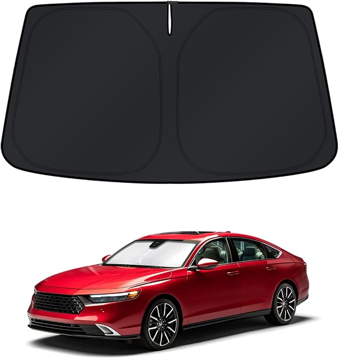 KUST Windshield Sun Shade for Honda Accord 2023 2024 2025 2026 Window Sunshade by KUST