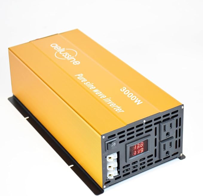 3000W Pure Sine Wave Inverter-48V DC to 110V AC Power Converter by aeliussine