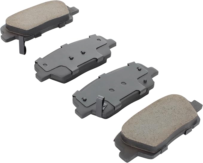Premium Ceramic Rear Brake Pads Compatible - Image 2