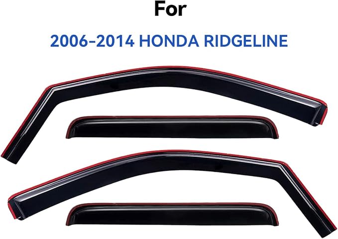 in-Channel Window Visors Rain Guards Shield - Image 2