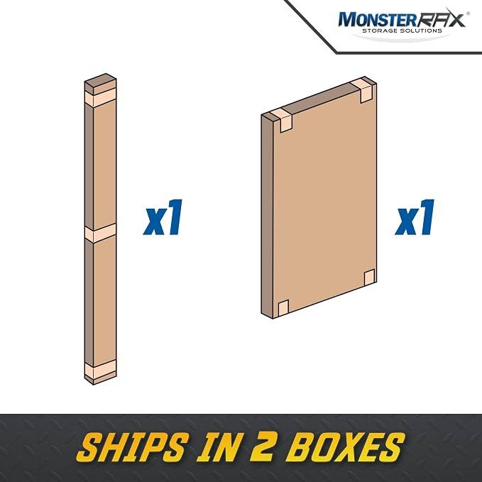 MonsterRax Overhead Garage Storage Racks 4x6, Ceiling Mounted Shelving - Image 7
