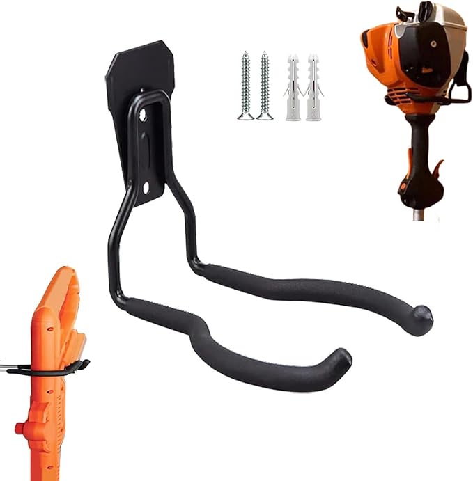 2Pcs Leaf Blower Hanger for Garage, Leaf Blower Rack for Garage, Leaf Blower - Image 7