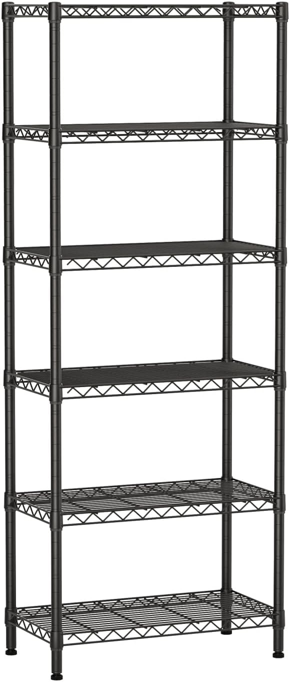 SINGAYE 6 Garage Heavy Duty Shelving Unit Kitchen Pantry Close Home Organizers - Image 9