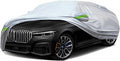 TUCAREST 6-Layers Premium Full Car Cover Hard Shell Zipper Design Waterproof by TUCAREST