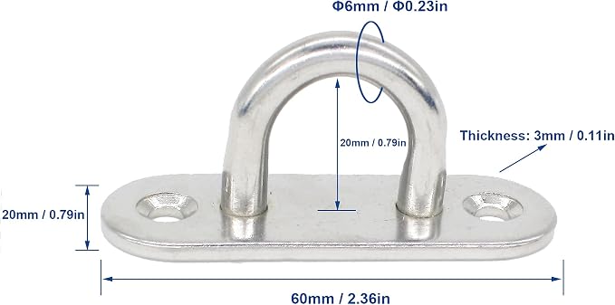 Stainless Steel Ceiling Hooks & Wall Hangers - Image 2