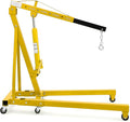 2 Ton Engine Hoist, 4000 Lbs Heavy Duty Folding Cherry Picker Engine Lift by GarveeTech