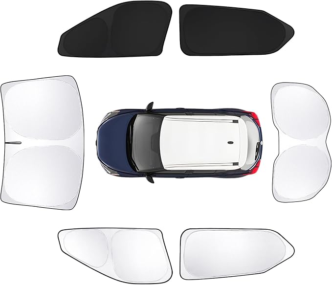 6pcs Car Window Shades for Nissan Kicks 2018-2024 Accessories, Windshield Side by Unknown
