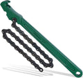 12 Inch Heavy-Duty Ratcheting Chain Wrench, Adjustable Oil Filter Pliers by HOME