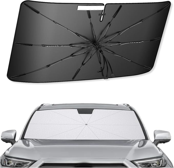 SXCY for 2024 2025 Toyota Grand Highlander Windshield Umbrella Sunshade 2025 by SXCY