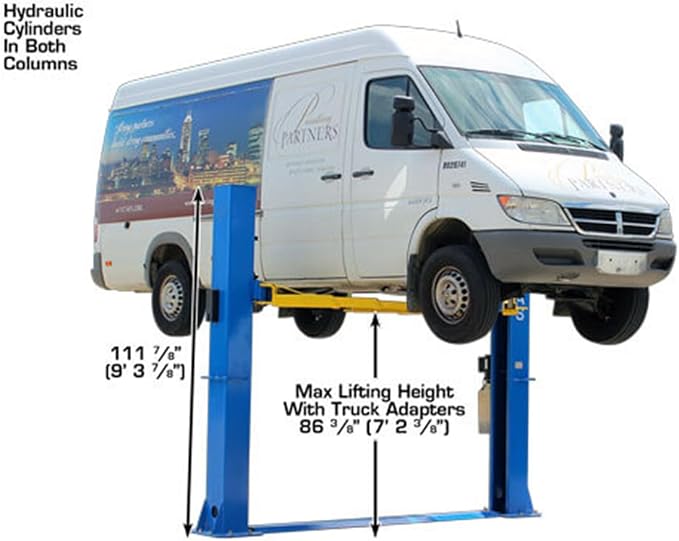 ATLAS Automotive Equipment BP10000X 2-Post Commercial Grade Vehicle Lift - Image 3