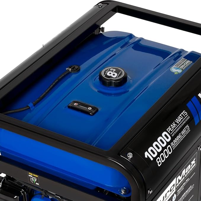 DuroMax XP10000E 10, 000-Watt Gas Powered Portable Generator - Image 8