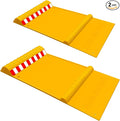 2 Pack Parking Mats for Garage Floors, 21.6" x 11" x 1.9" Heavy Duty Garage Car by HOXWELL