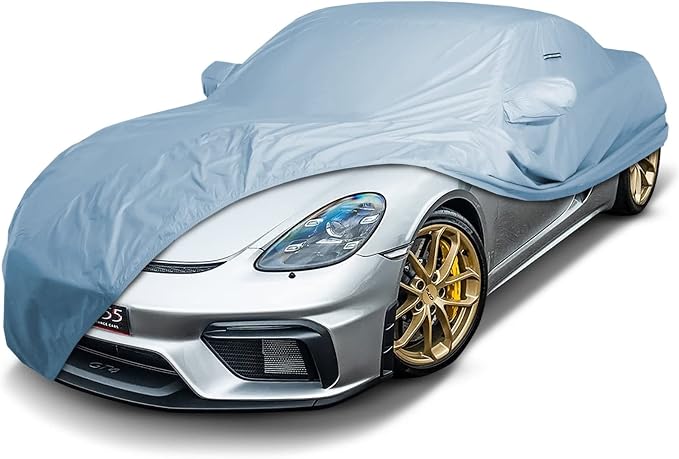 iCarCover Custom Car Cover for 2006-2025 Porsche Cayman, Waterproof All Weather by iCarCover