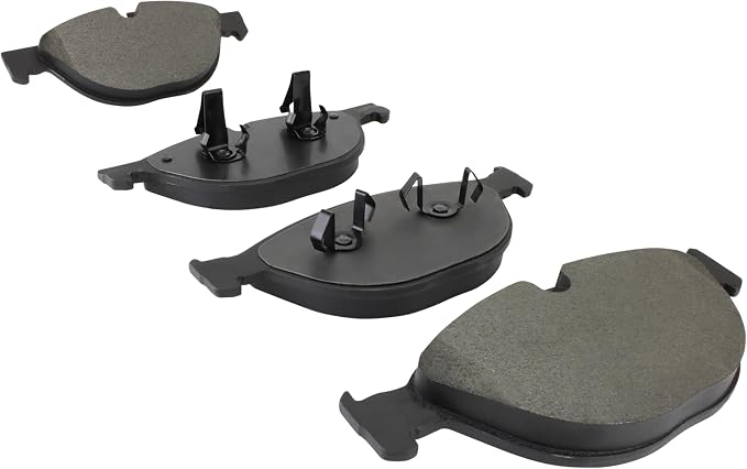 Premium Semi-Metallic Front Brake Pads Compatible - Image 2